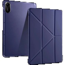Xiaomi Redmi Pad 2 Kalemlikli Mars Tablet Kılıfı - Lacivert
