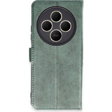 Xiaomi Redmi 14C Kılıf Trend S Plus Kapaklı Kılıf - Yeşil