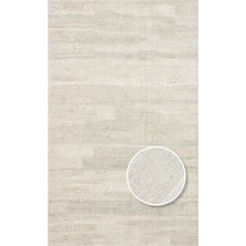 Bespoky Yellow River Gri Modern Etnik Desenli Hav Vermeyen Leke Tutmayan Kolay Temizlenen Yumuşak Makine Salon Yolluk Mutfak Halı