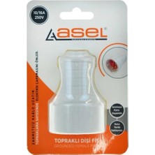 Vakumlu Topraklı Dişi Fiş