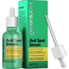 Greenlabel Leke Karşıtı Serum With Aha , Arbutin, Niacinamide - Tek Ton 30ML