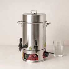 Elektrikli Çay Otomatı 4l Çift Musluk 1000W (40 Bardak)