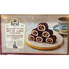 Kral Gül Kaplı Nar Aromalı A.fıstıklı Sultan Lokum 454GR