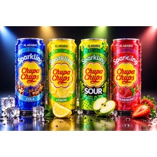 Chupa Chups Drınk 4 Çeşit Deneme Serisi (Kola+Limon+Yeşil Elma+Çilek)