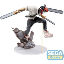 Bandai Bandaı Sega Chainsaw Man Luminasta Chainsaw Devil Figure 19 cm Anime Figür