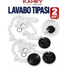 Kahey Lavabo Tıpası 2 Adet Zincirli