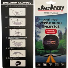 Jikeai Jiekai Kask Camı Buğu Önleyici