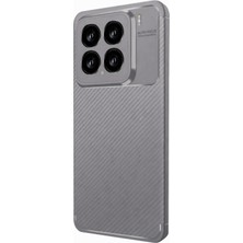 CADDE101 Newface Xiaomi Mi 15 Kılıf Auto Focus Karbon Kapak - Gri