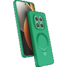 Xiaomi Redmi Note 15 Pro 4g Regal Magsafe Standlı Kapak - Yeşil