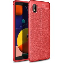 Samsung Galaxy A01 Core Kılıf Auto Focus Kapak - Kırmızı