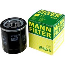 Toyota Yaris P21 1.0 2021-2023 Mann Yağ Filtresi W68/3 (1kr)