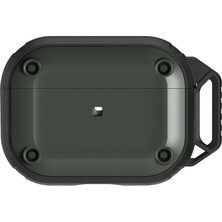 Movenchy Apple Airpods Pro 2 (2.nesil) Asgard Kılıf - Koyu Yeşil