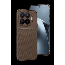 Xiaomi Mi 17T Auto Focus Karbon Kapak - Kahverengi