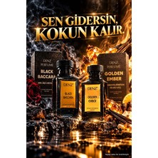 Denz Perfume Black Baccara & Golden Ember Güçlü Yayılım Yüksek Kalıcılık Extrait De Parfüm