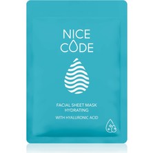 Greenway Hyalüronik Asitli Nemlendirici Kumaş Yüz Maskesi Nıce Code, 24 ml