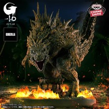 Bandai Bandaı Godzilla Minus One Art Vignette Godzilla (Odo Island Attack Image Ver.) Figure Banpresto 20 cm Figür