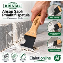 Kristal Proaktif Ispatula ( Boya Sökme, Kazıma, Çok Fonksiyonlu Ispatula)Paslanmaz Çelik