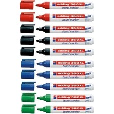 Siriderya Edding -360XL Beyaz Tahta Kalemi 10 Lu Karışık Set