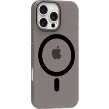 Joko Apple iPhone 16 Pro Max Pc Blank Magsafe Kapak - Siyah
