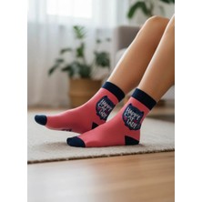 Can Moda Canmoda Happy Cat Lady Kedi Desenli Çorap (36-44 Numaraya Uygun)