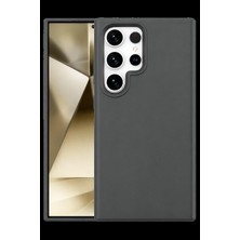 Samsung Galaxy S24 Ultra Kılıf First Silikon - Gri