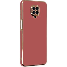 Xiaomi Redmi Note 9 Pro Kılıf Volet Silikon - Kırmızı