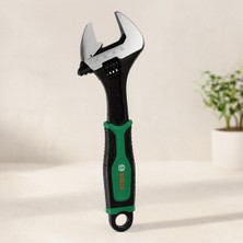 10 Inç (250 Mm) Ingiliz Anahtarı ve Kurbağacık 6 Parça Set