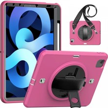 Apple iPad Pro 11 (2020) Kılıf Strap-C Otterbox Tablet Kapak - Pembe