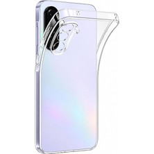 Samsung Galaxy A57 ile Uyumlu Kılıf Kamera Korumalı Süper Esnek Yapılı Toz ve Kirden Koruyan Silikon Galaxy A57 ile Uyumlu Kilif Süper Şeffaf Kapak