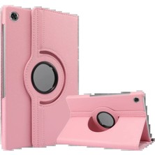 Lenovo Tab M10 TB311FU Kılıf 360 Tablet Deri Kılıf - Pembe