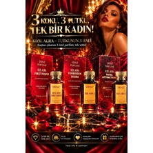 Denz Perfume Baştan Çıkarıcı Bir Auraya Dönüştüren Set Kızıl Aura Klasik 2 ve 3 Kadın Parfüm Seti %40 Esans Extrait De Parfüm