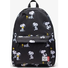Herschel Peanuts Classic Unisex Siyah Sırt ÇANTASI.07757