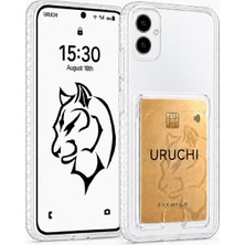Str Store Kartlıklı Crystal Şeffaf Kılıf Samsung A06 4g Için, [sararma Önleyici] [kamera Koruma] [kart Bölmeli] Şeffaf Şok Geçirmez Koruyucu Ince Kapak
