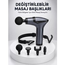 Global Aktüel 3in1 Taşınabilir Şarjlı Titreşimli Masaj Cihazı Çok Fonksiyonlu Yeni Nesil