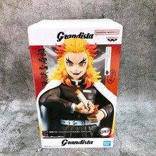 Bandai Bandaı Banpresto Demon Slayer - Rengoku Kyojuro - Grandista 24 cm Anime Figür
