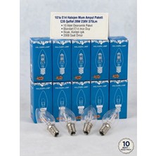 Halogen Halojen Ampul E14 Duy Uyumlu 10 Adet