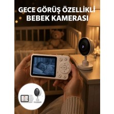 Global Gece Görüşlü Kablosuz Bebek Monitörü Ağlama ve Hareket Algılama Yeni Nesil