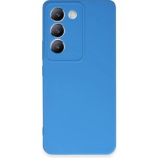 Str Store Vivo V30 Lite 4g Kılıf First Silikon - Mavi