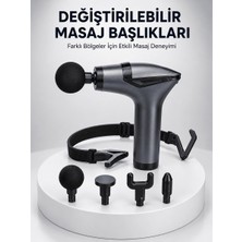 Str Store Aktüel 3in1 Taşınabilir Şarjlı Titreşimli Masaj Cihazı Çok Fonksiyonlu Yeni Nesil