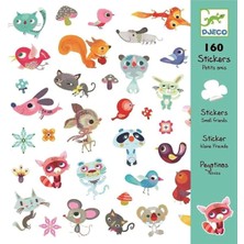 Djeco - 160 Küçük Arkadaş Çıkartması (DJ08842)