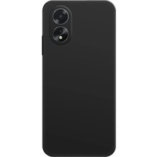 Str Store Oppo A38 Kılıf First Silikon - Siyah