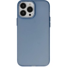 Str Store Apple iPhone 13 Pro Max Kılıf Modos Metal Kapak - Lacivert