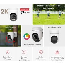 Str Store MC510 | 2k Qhd Dış Mekan Güvenlik Kamerası | 360° Görüş | Renkli Gece Görüşü | Akıllı Takip | IP65 Hava Koşullarına Dayanıklı | Microsd & Bulut Depolama | Smartthings, Google Home, Alexa