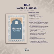 Str Store Namaz Ajandası (Normal Seri) (Bej)