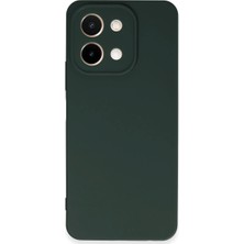 Str Store Vivo Y28 Kılıf First Silikon - Koyu Yeşil