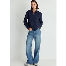 Mavi Malıbu Mid Brushed Denim Denim Kadın Kot Pantolon M1010152-87779