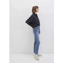 Mavi Cındy Mid Indigo Denim Denim Kadın Kot Pantolon M100277-90993