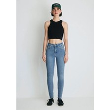 Mavi Serenay Mid Brushed Gold Shape Denim Kadın Kot Pantolon M100980-82194