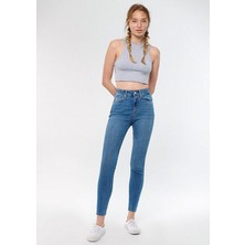 Mavi A.c.a.i.p Lt Brushed Str Denim Kadın Kot Pantolon M101065-34716