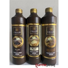 FO Callei Waffle Sos Bitter - Sütlü - Beyaz 1 kg x 3 Adet
